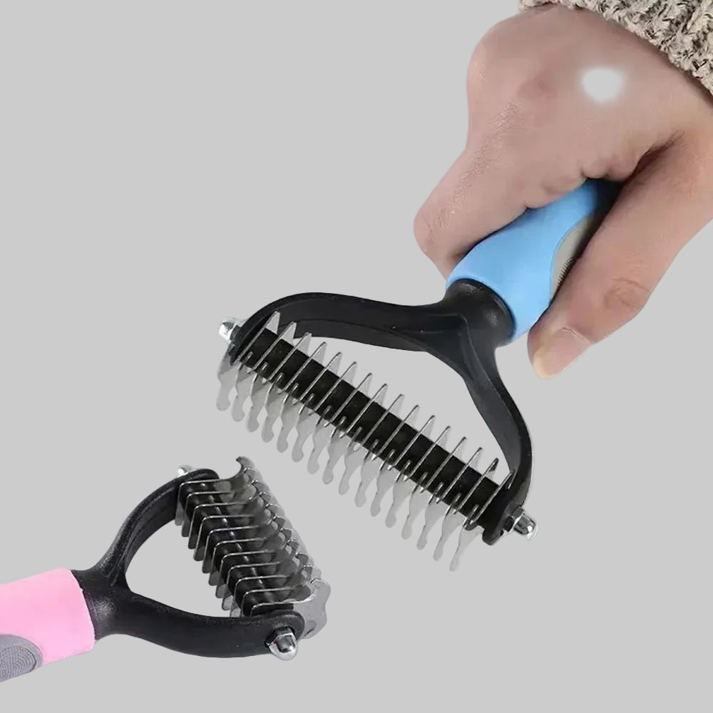 Professional Pet Deshedding Brush Dog Hair Remover Pet Hair Knot Cutter Puppy Cat Comb Brushes Dogs Grooming Shedding Supplies